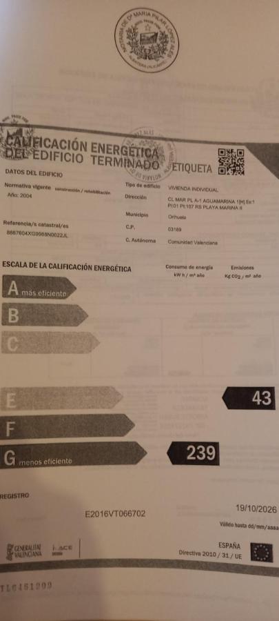 Apartamento MANDARÍN Orihuela Bagian luar foto